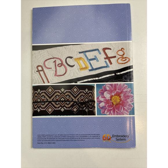 6d Sketch Embroidery System User’s Guide Bundle Lot Of 9 - Picture 8 of 16